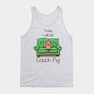 Couch Pig - (Full Colour) Tank Top